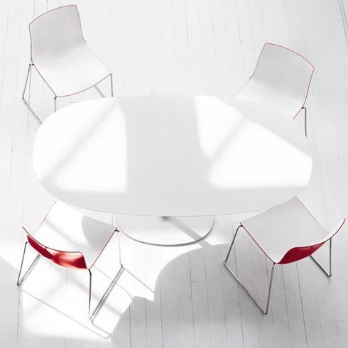 Catifa 46 0278 Chair Bicolored Skids Chrome